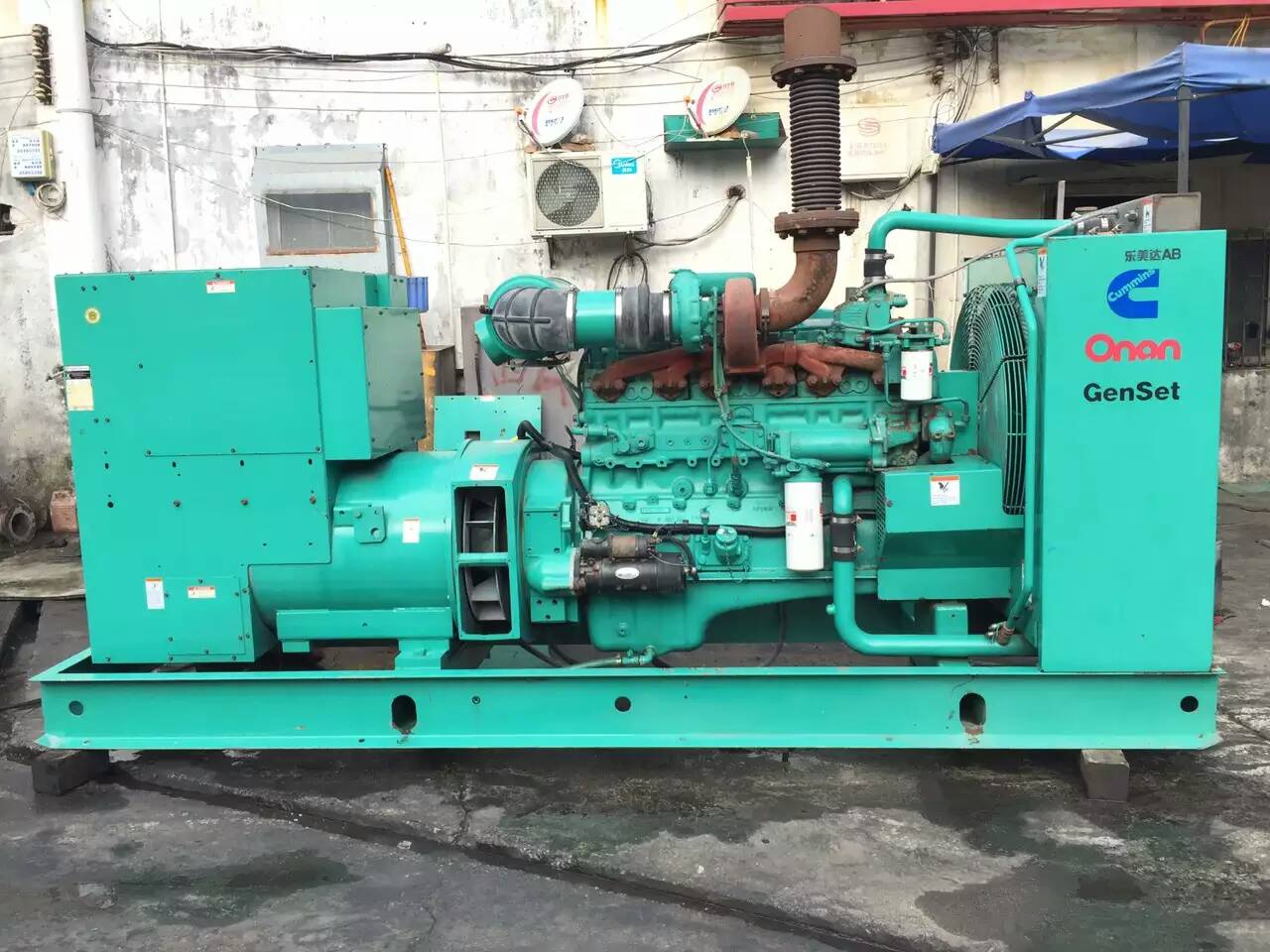 通海租赁发电机-柴油发电机不正常冒烟的原因