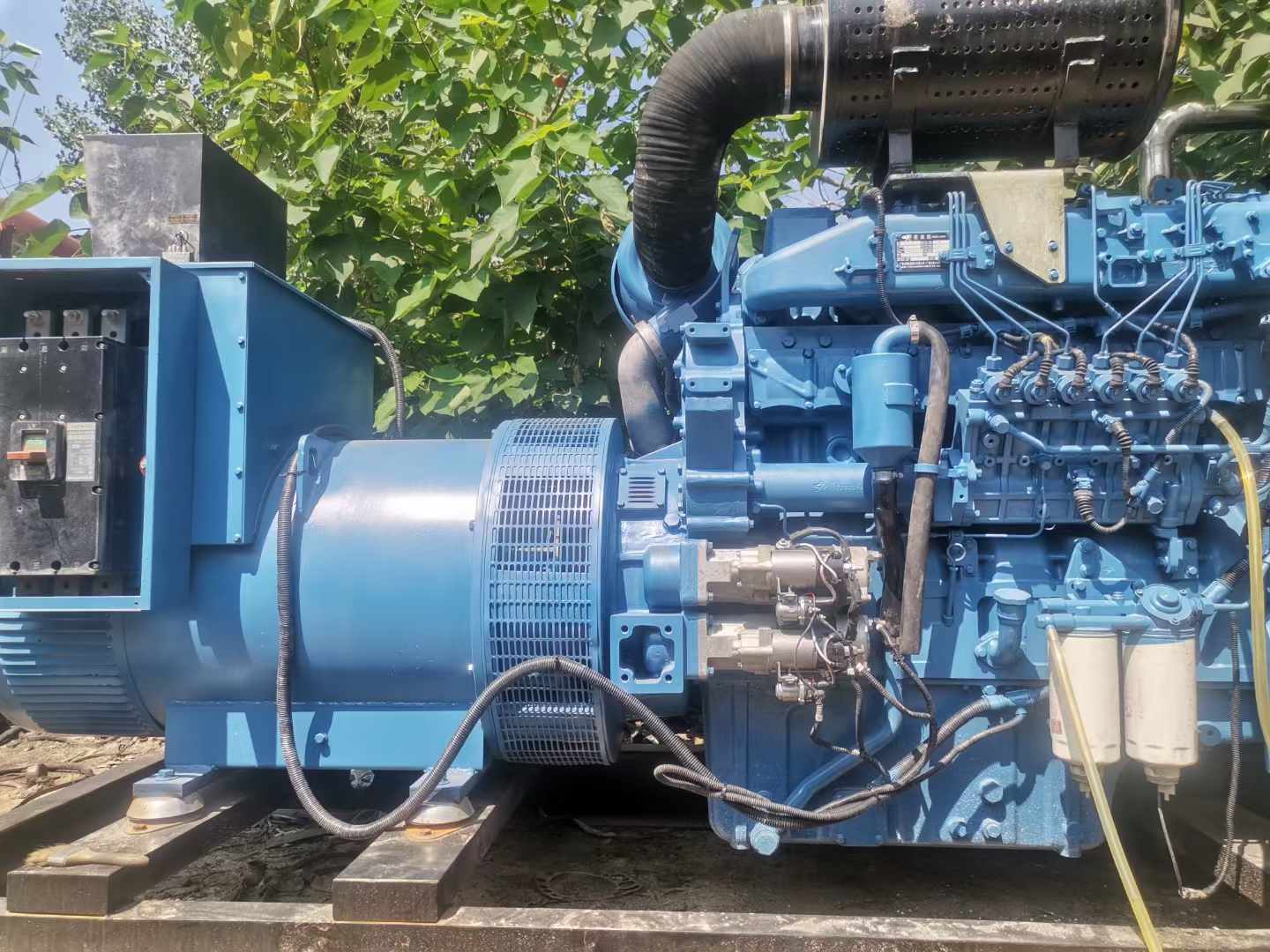 通海详细说明降低 800kW 柴油发电机输出电流波动的方法